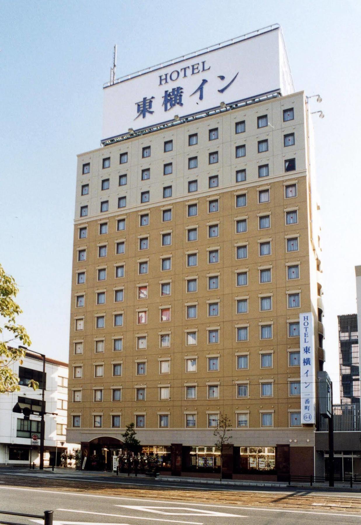 Toyoko Inn Matsuyama Ichibancho Exterior photo